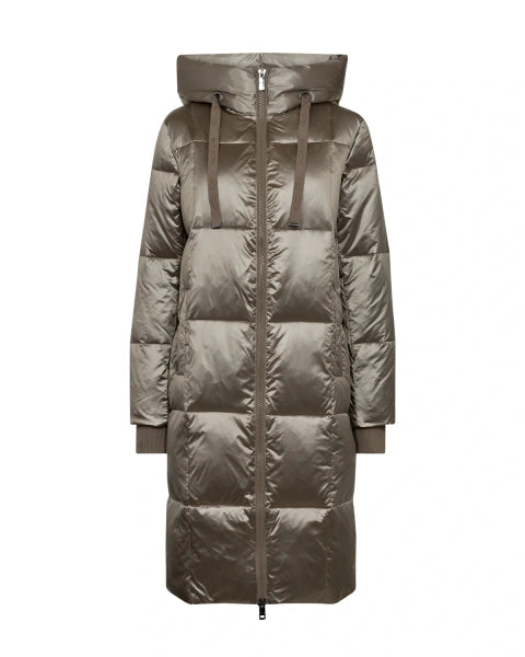 Mos Mosh Metallic Down Jacket in Brindle - 154370/155