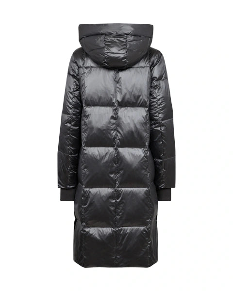 Mos Mosh-Nova Metallic Down Jacket in Dark Grey - 154370/861
