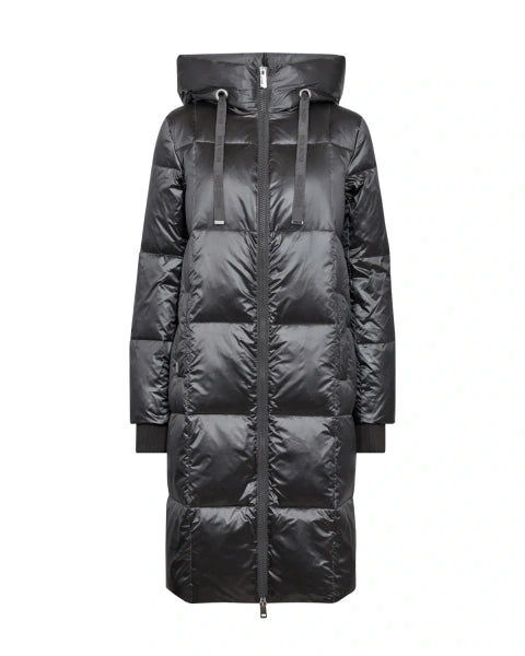 Mos Mosh-Nova Metallic Down Jacket in Dark Grey - 154370/861