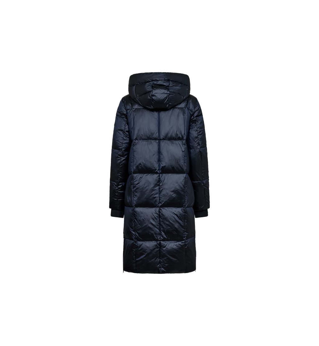 Mos Mosh -Nova Metallic Down Jacket in Salute Navy - 154370/468