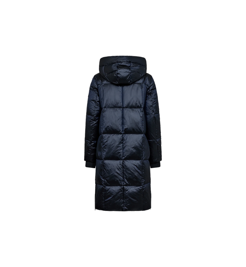 Mos Mosh Metallic Down Jacket in Salute Navy - 154370/468