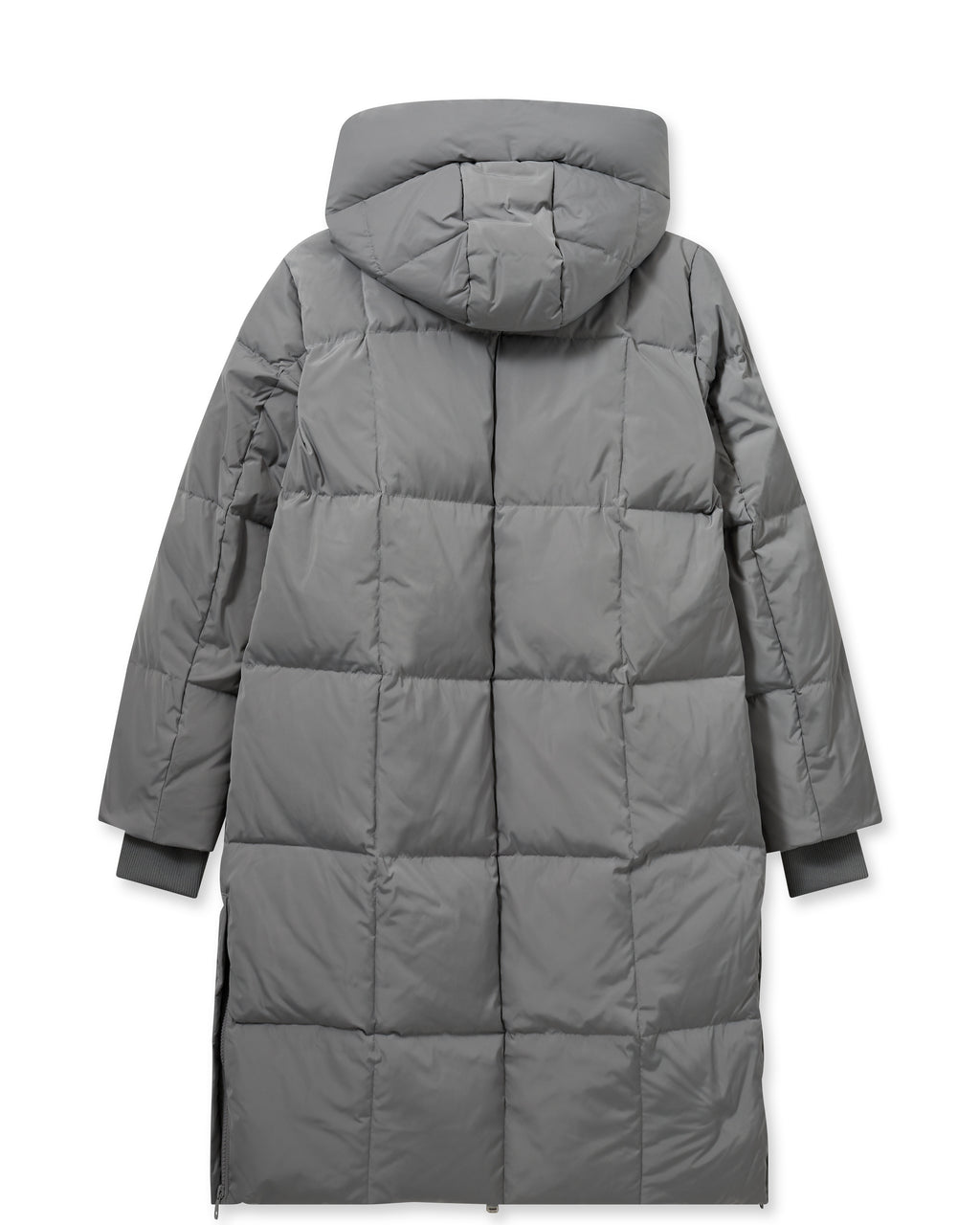 Mos Mosh Nova Square Down Coat-Sharkskin-139560