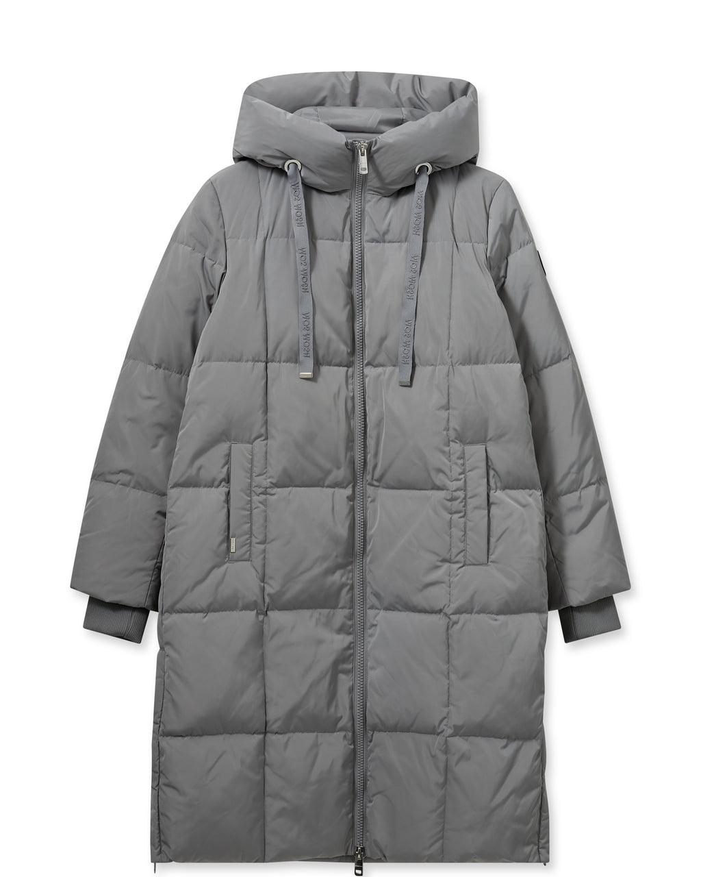 mos mosh nova square down coat sharkskin evalucia boutique perth scotland