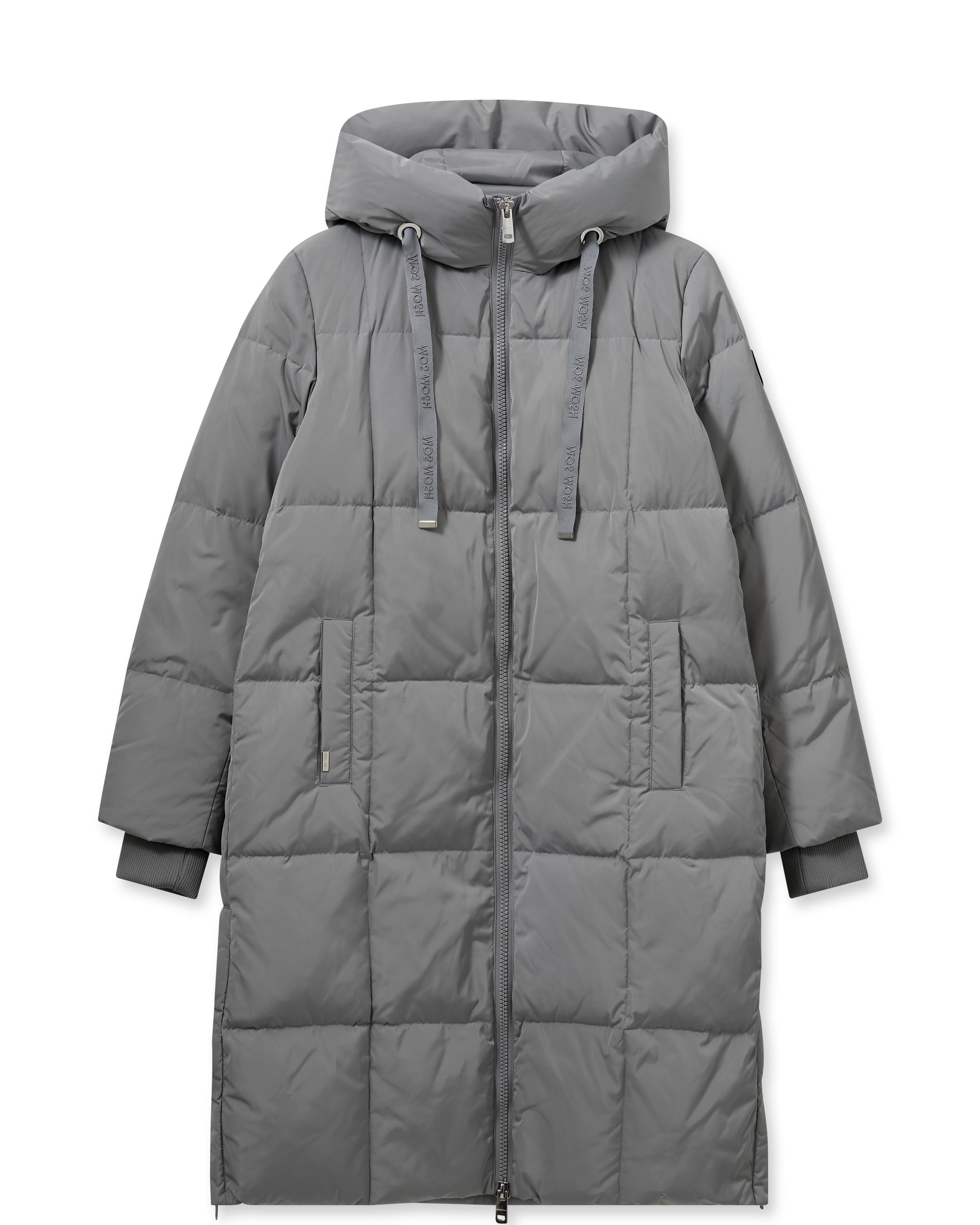 mos mosh nova square down coat sharkskin evalucia boutique perth scotland