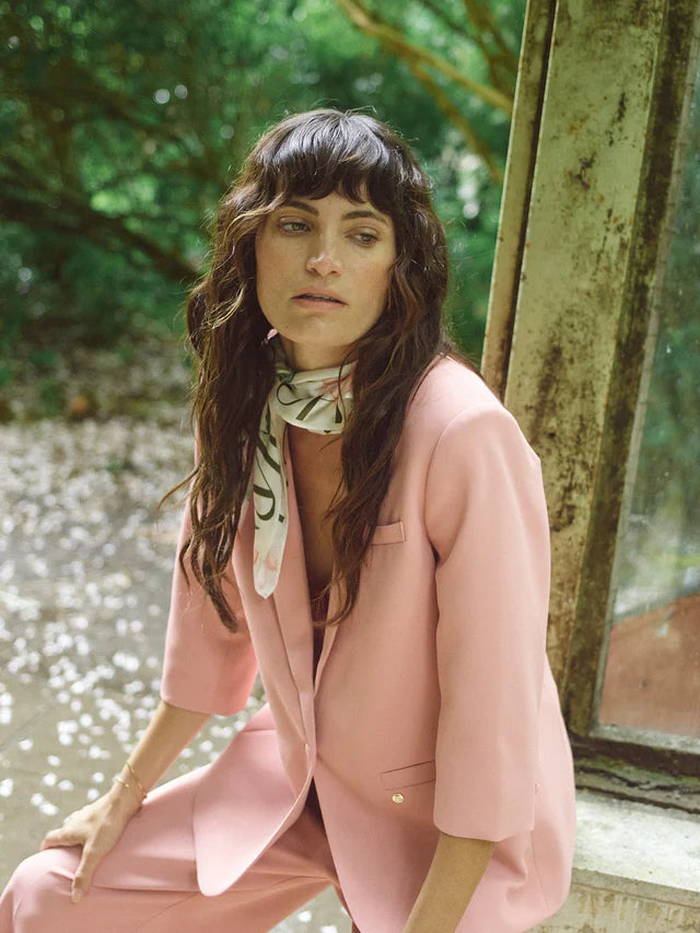 Mos Mosh Orchid Scarf in Turf Green - 178170