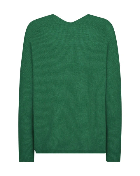 Mos Mosh Thora V-Neck Knit in Amazon - 153900