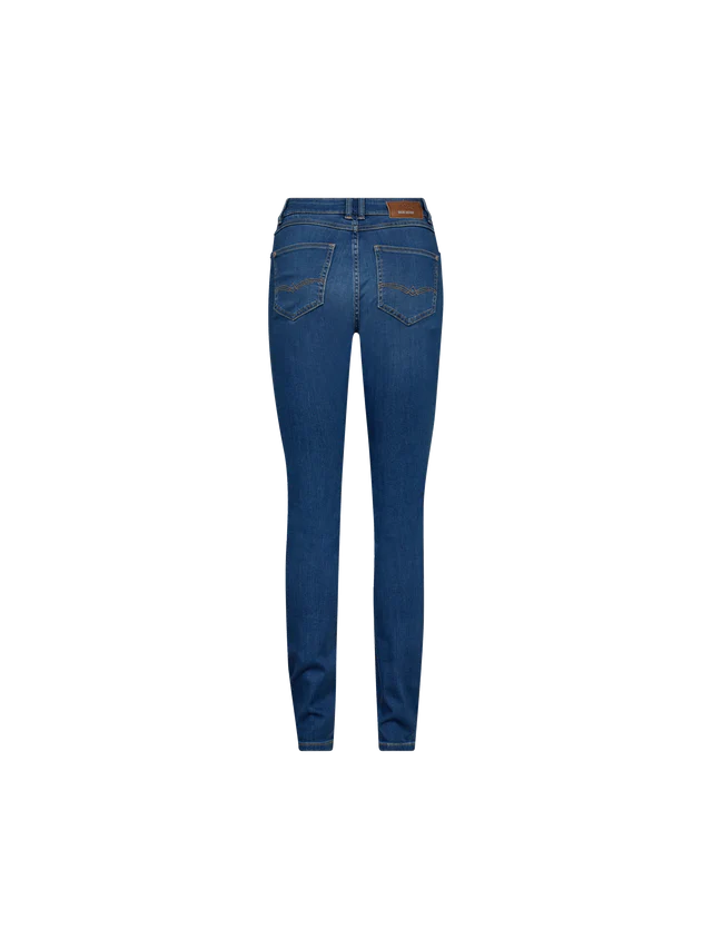 Mos Mosh Vice Deluxe Jeans in Mid Blue