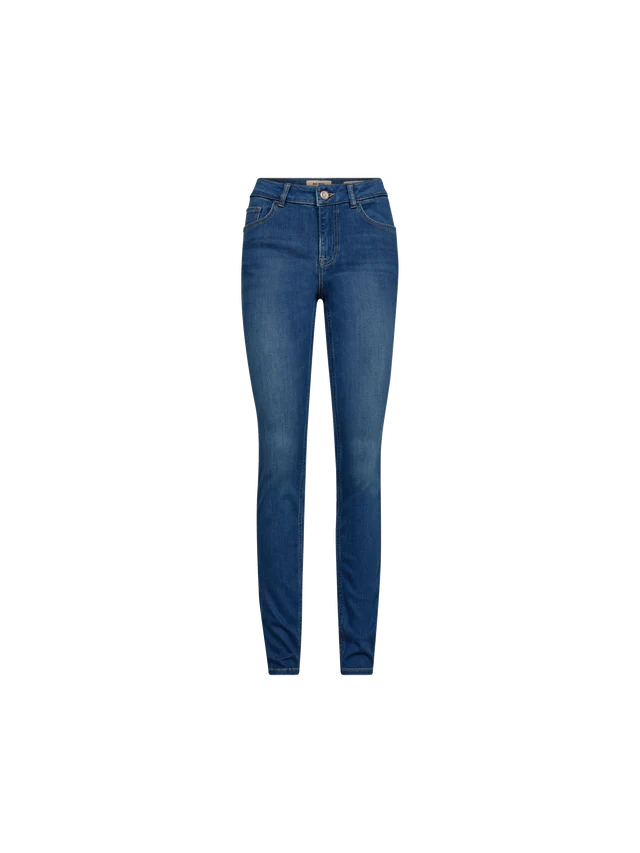 Mos Mosh Vice Deluxe Jeans in Mid Blue - 166420