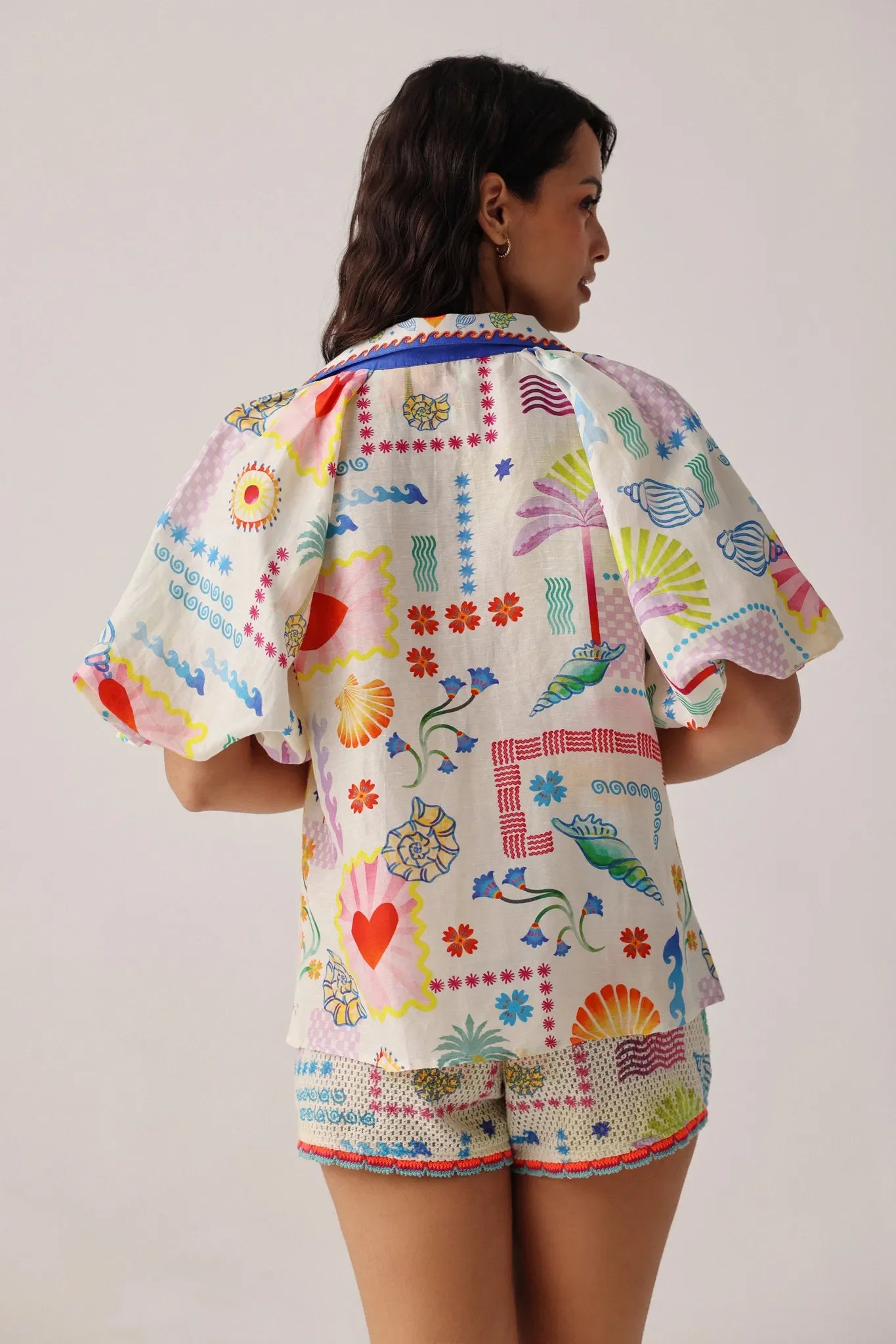 NOIB Florence Shirt in Seascape