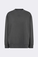 Levete Room Nuka Sweatshirt Top in Dark Grey  - 101123