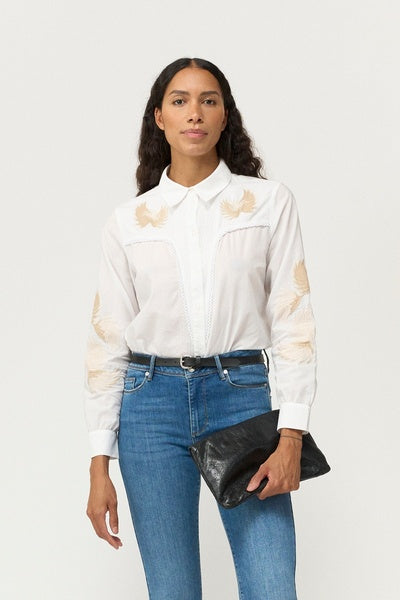 pieszak victoria whitney shirt optical white evalucia boutique perth scotland