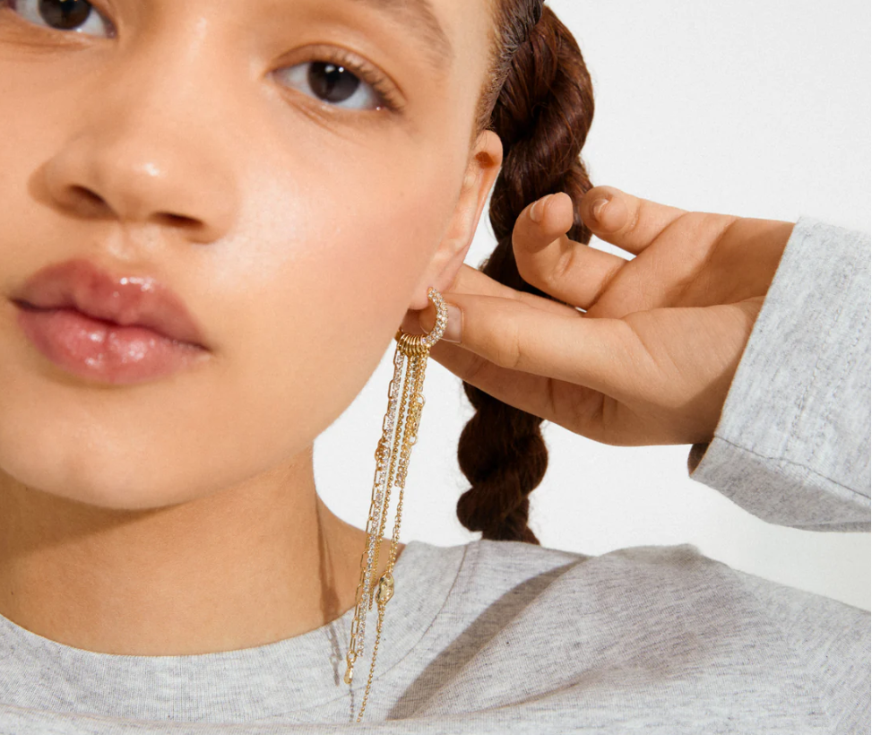 PILGRIM - DRUE Earrings Gold Plated