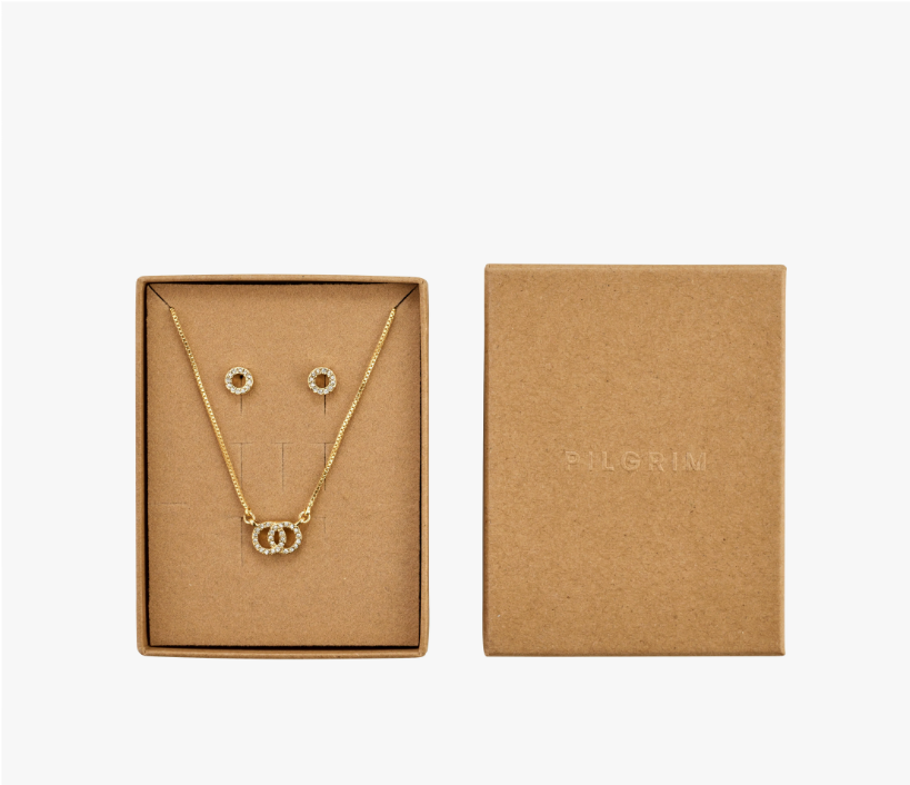 PILGRIM - HARLAN Gift Set Gold Plated