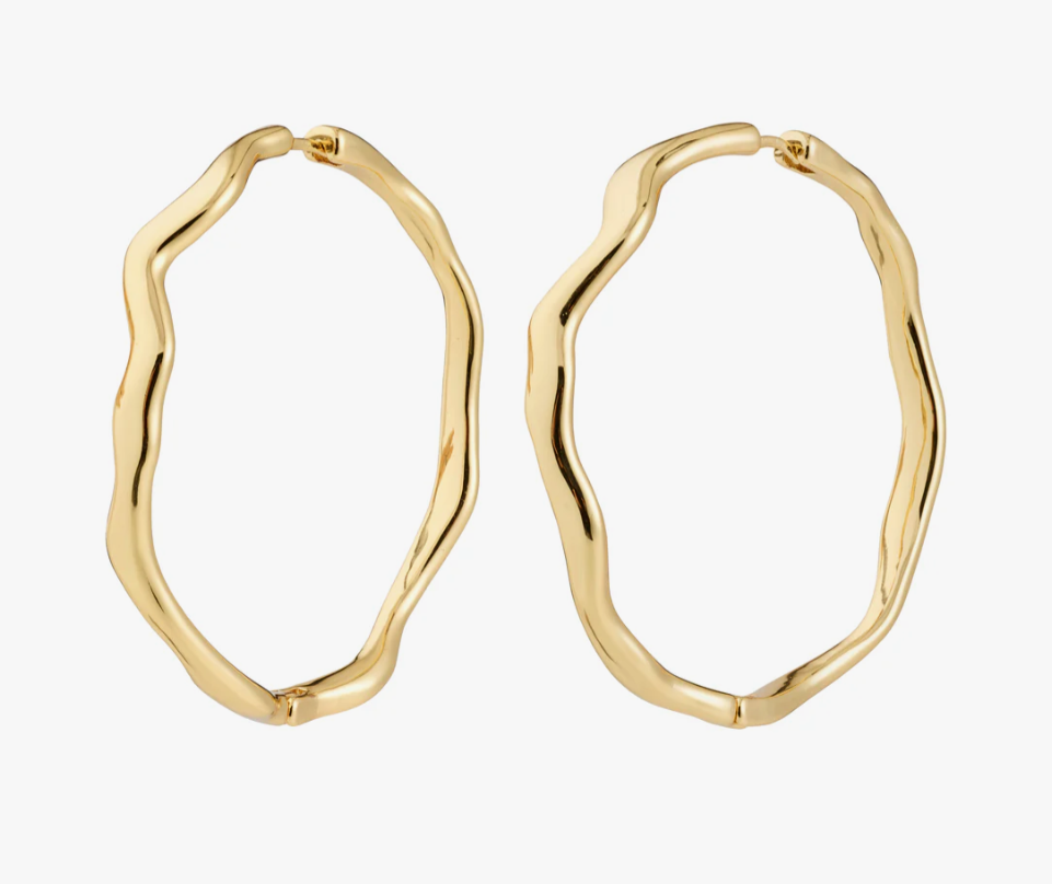 PILGRIM - LARKIN Earrings Gold Plated Large