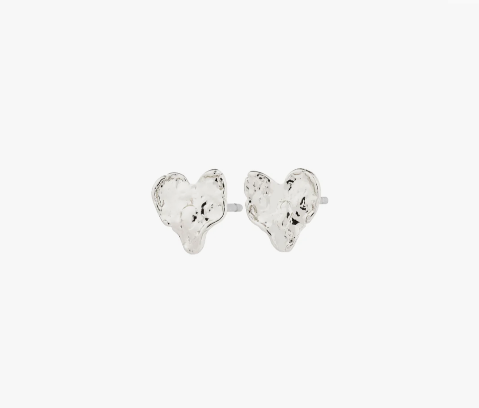 PILGRIM - RYAN Earrings Silver Plated Studs