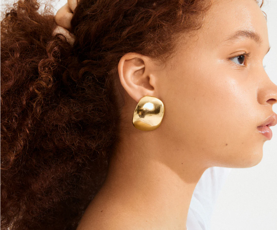 PILGRIM - SPARKLE Earrings Gold Plated