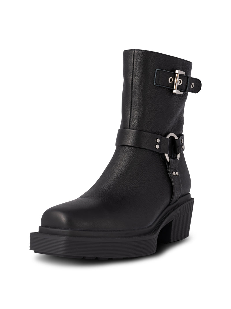 Shoe The Bear Amina Biker Boots-Black-STB2406