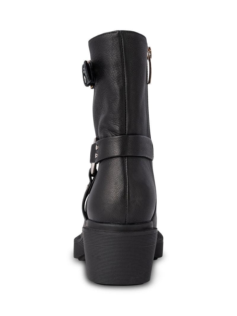 Shoe The Bear Amina Biker Boots-Black-STB2406