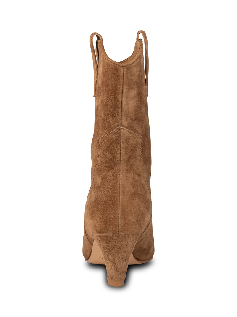 Shoe The Bear Dicte Boots-Caramel Suede-STB2387