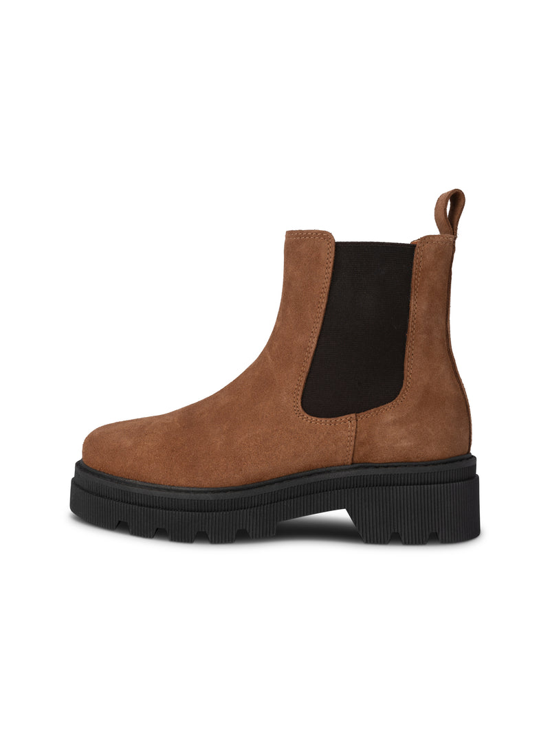 shoe the bear sanna chelsea boot brown suede evalucia boutique perth scotland