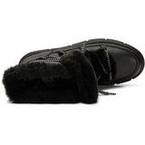 Shoe The Bear Tove Winter Boots -Black Leather