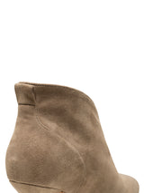 Shoe The Bear Valentine Low Cut Suede Ankle Boots-Taupe-STB1738