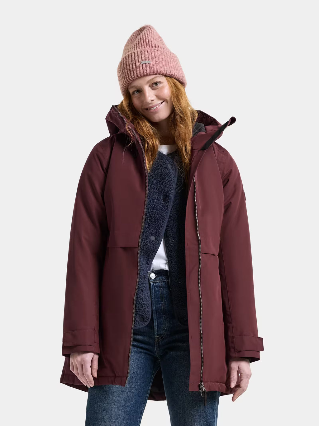 Didrikson- Tiril Wns Parka Old Rust