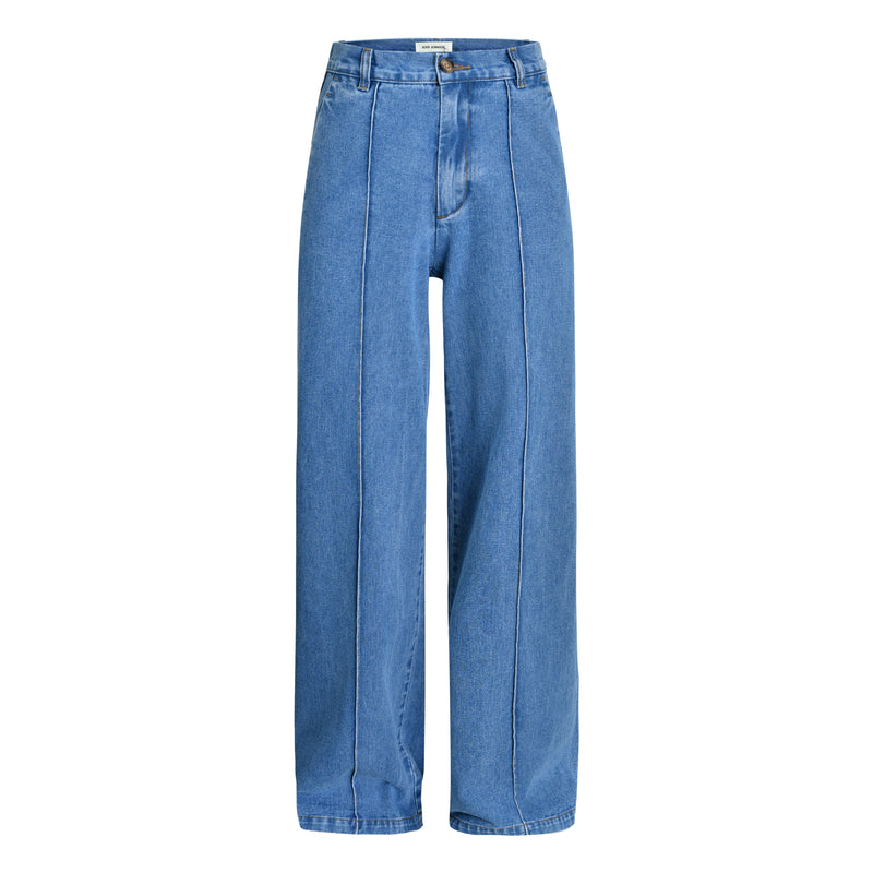 sofie schnoor high waist jeans denim blue evalucia boutique perth scotland