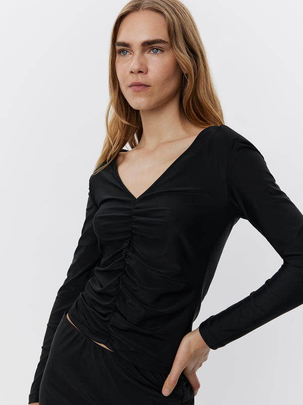 Sofie Schnoor Top-Black-S243421