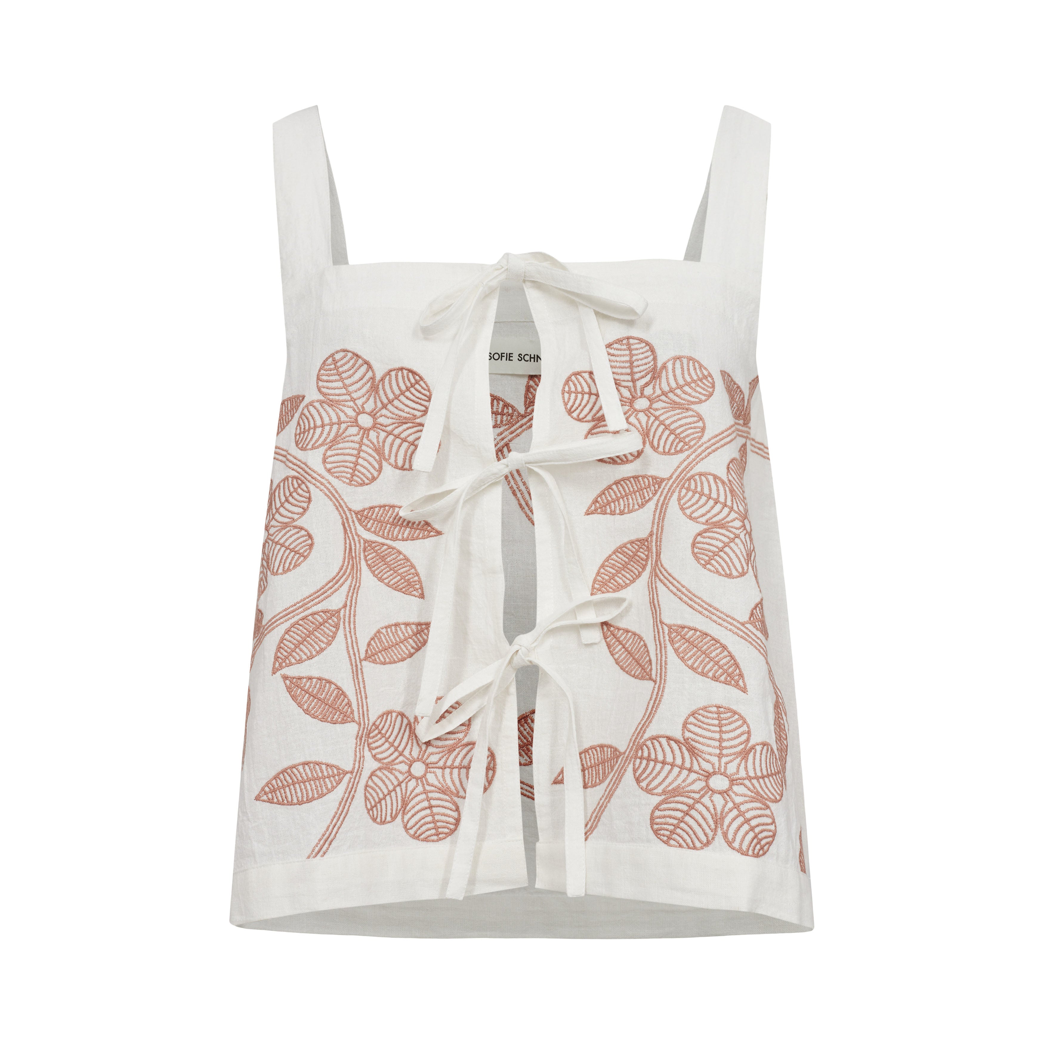 sofie schnoor top off white evalucia boutique perth scotland