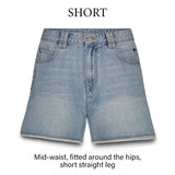 Summum Woman Vintage Blue Denim Shorts 4s2792-5169
