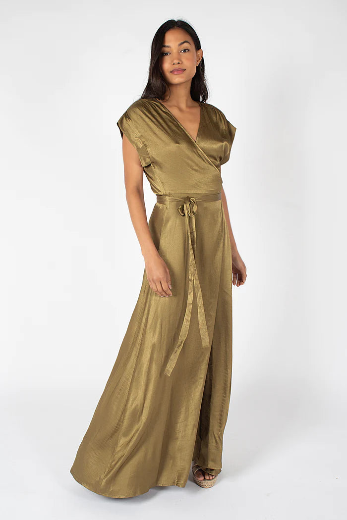 traffic people breathless claude wrap dress evalucia boutique perth scotland