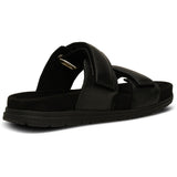 Woden Lisa Leather Sandals-Black-WL928