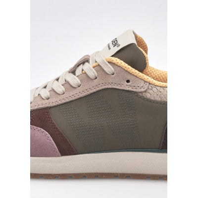 Woden Ronja Trainers in Dark Algae Multi - WL740