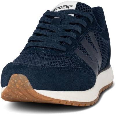 Woden Ronja Icon Trainers in Navy - WL712