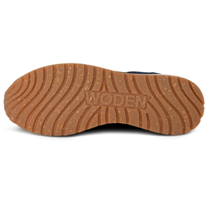 Woden Ronja Icon Trainers in Navy - WL712