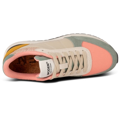 Woden Ronja Trainers in Pink Sand Multi WL740