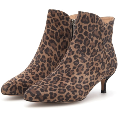 Woden Saga Zip S in Leopard - WS109