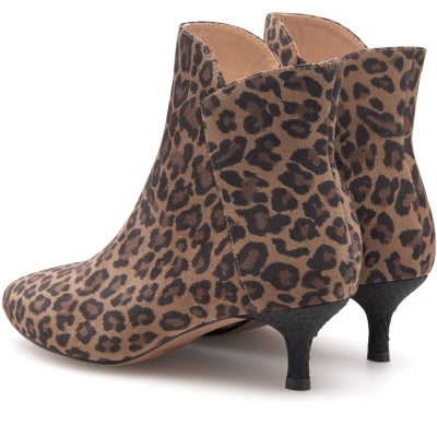 Woden Saga Zip S in Leopard - WS109