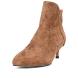 Woden Saga Zip, Heeled Ankle Boot, Tan, EvaLucia Boutique, Perth, Scotland