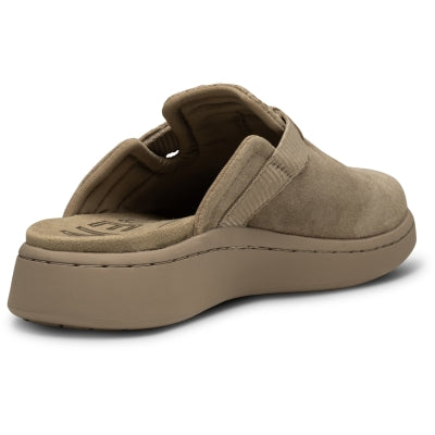 Woden Vega Clog Suede-Sliver Mink