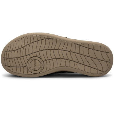 Woden Vega Clog Suede-Sliver Mink