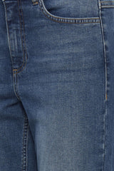 Ichi Twiggy Raven Medium Blue Jeans-20110967