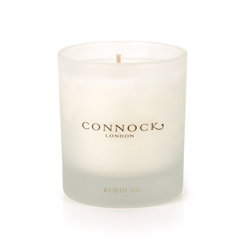connock kukui oil candle