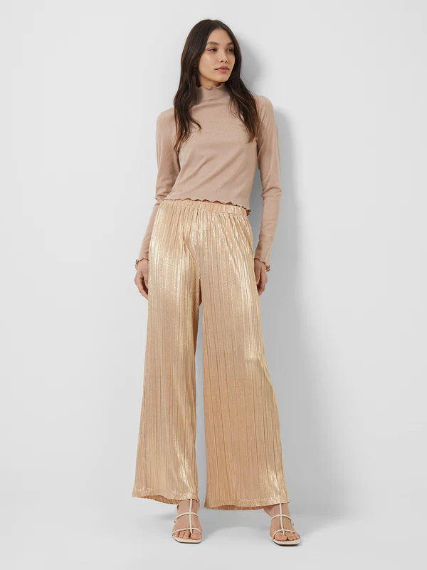 French Connection Sky Jersey Culottes-Shimmer Pink-74TBJ
