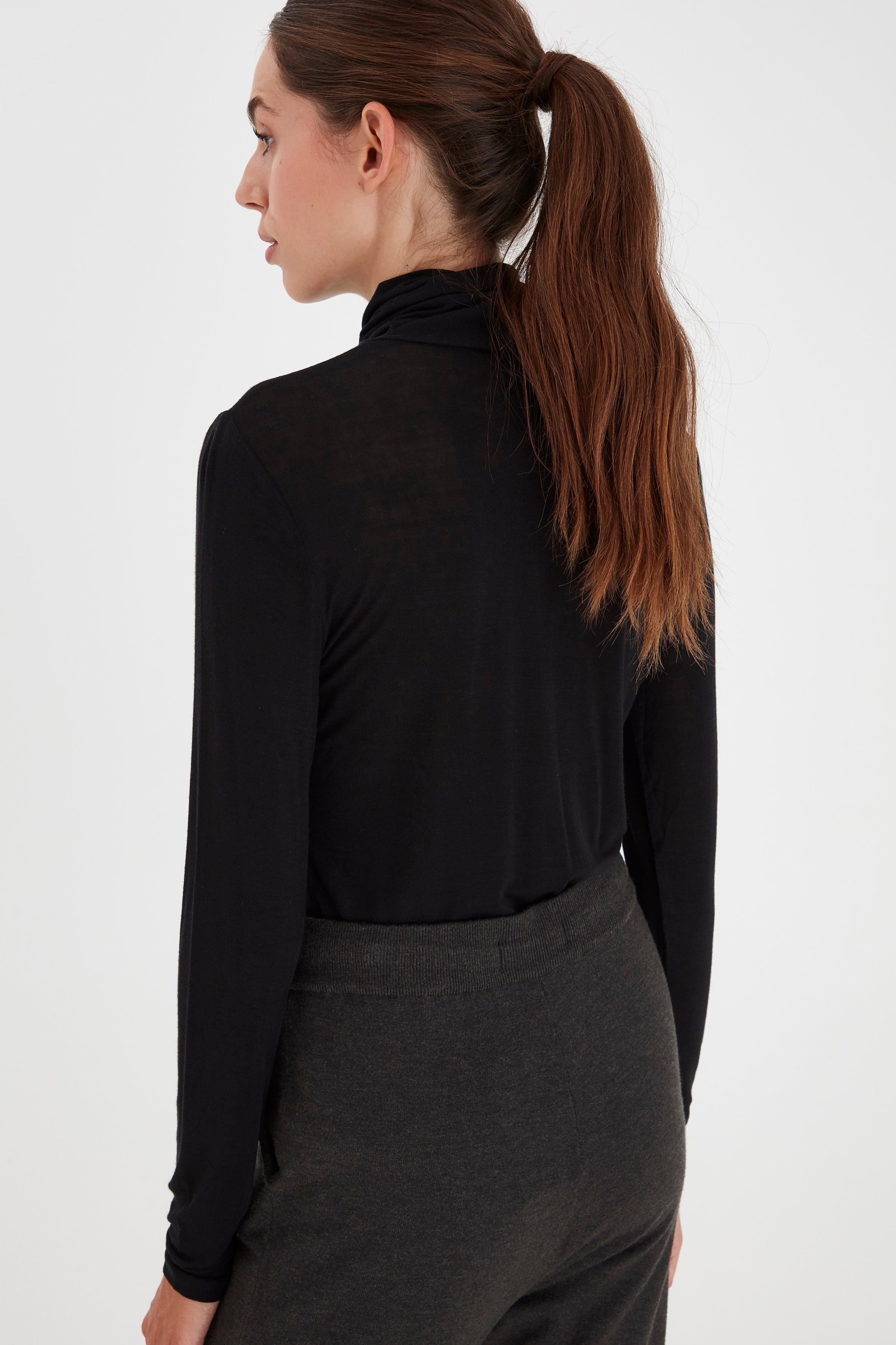 ICHI Philuca top - Black - 20113342
