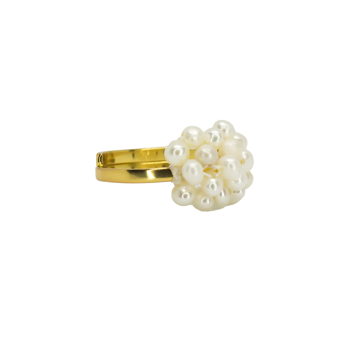 IBU Jewels Ring Pearl Bunch-RM