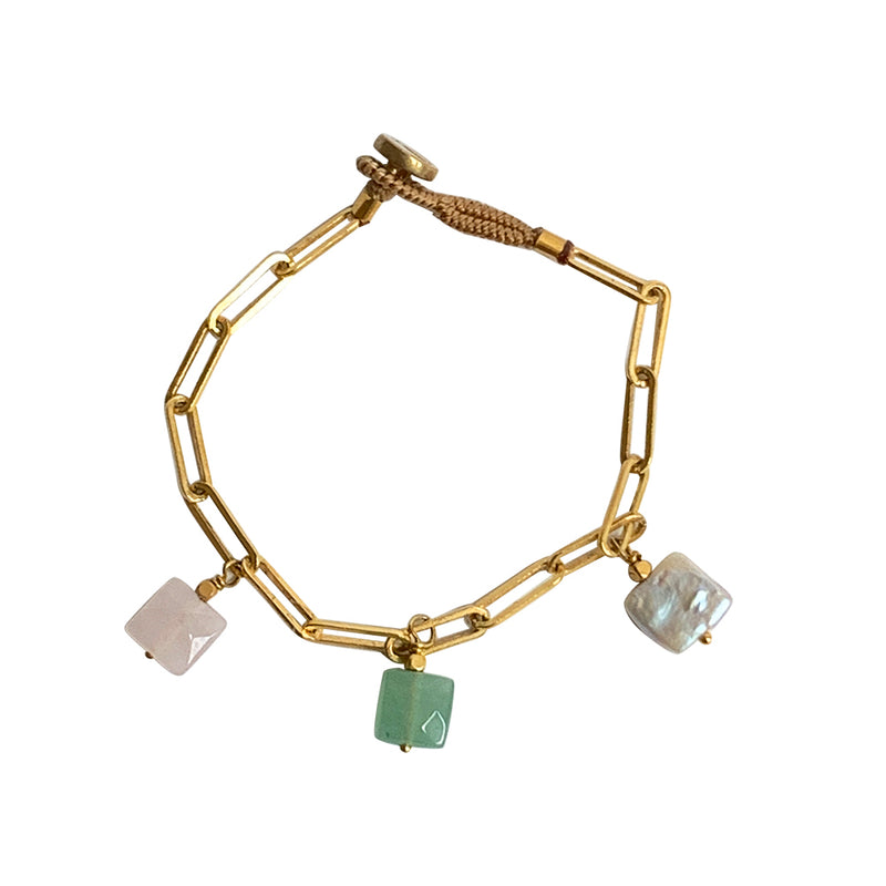 IBU Jewels Link Charms Bracelet-IBU06