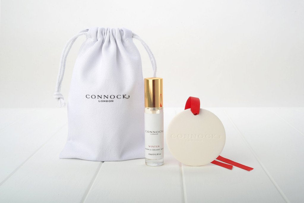 Connock London Winter Scented Ceramic and Mist