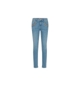 Mos Mosh Naomi Scala Cropped Jeans-Light Blue-144690